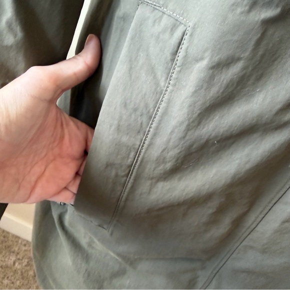 The North Face Women’s Coat M Green DryVent Artic Parka 550 Goose Down Jacket - Picture 6 of 15